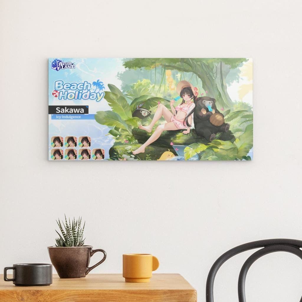 Azur Lane Poster - Event Beach Holiday Sakawa Poster JLR Design