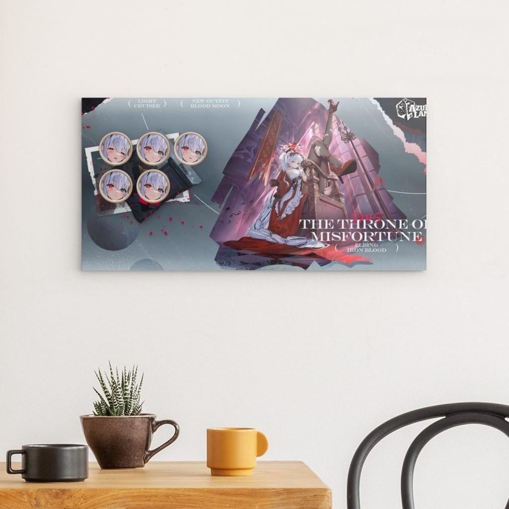 Azur Lane Poster - Event Blood Moon Elbing Poster JLR Design