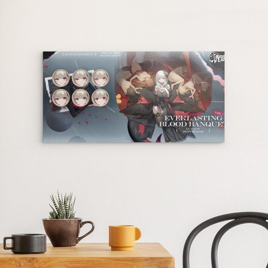 Azur Lane Poster - Event Blood Moon Lützow Poster JLR Design