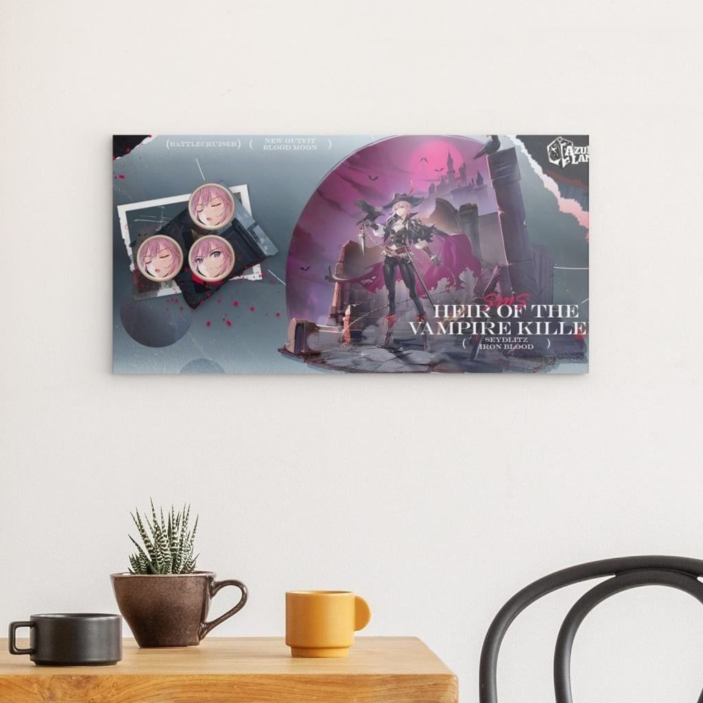 Azur Lane Poster - Event Blood Moon Seydlitz Poster JLR Design