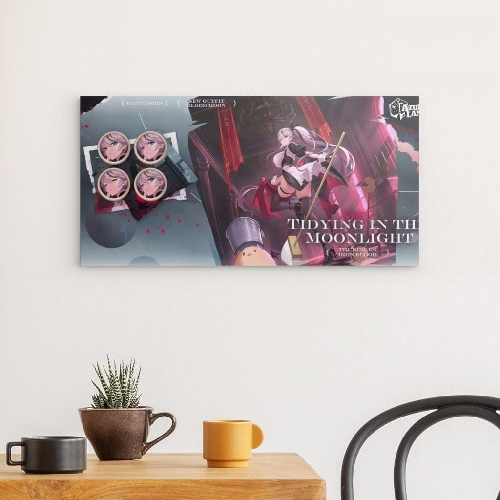 Azur Lane Poster - Event Blood Moon Thüringen Poster JLR Design