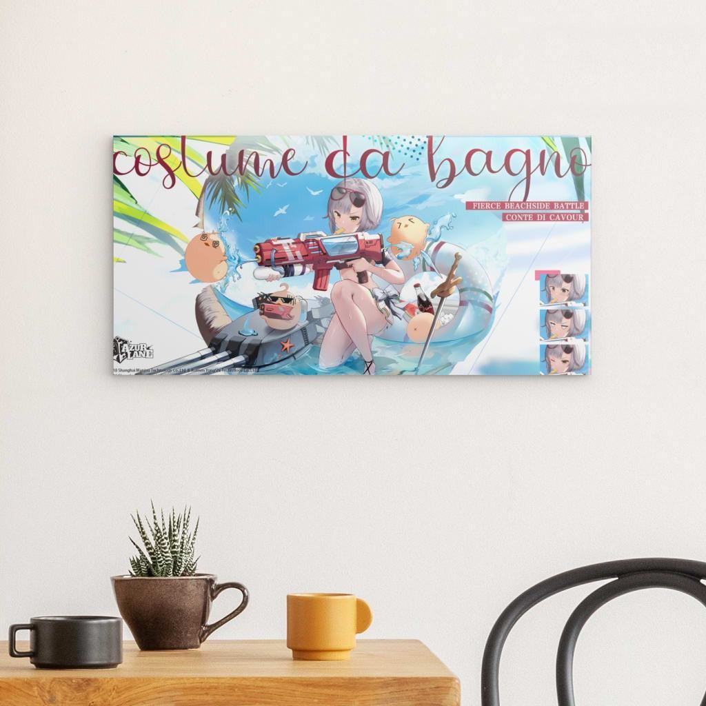 Azur Lane Poster - Event Costume da Bagno Conte di Cavour Poster JLR Design