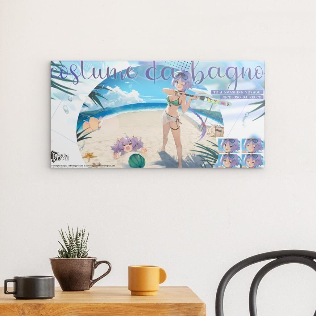 Azur Lane Poster - Event Costume da Bagno Nicoloso da Recco Poster JLR Design