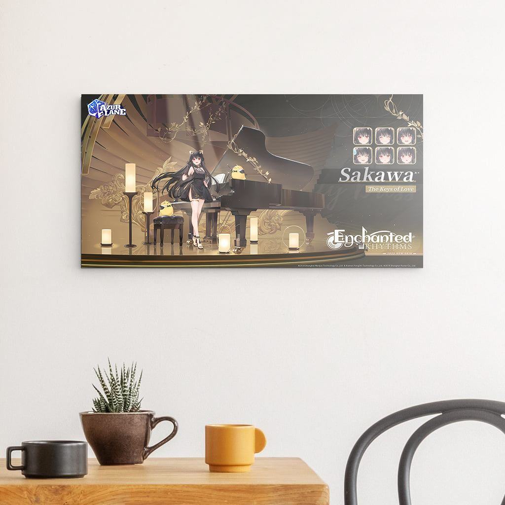 Azur Lane Poster - Event Enchanted Rhythms Sakawa Poster JLR Design