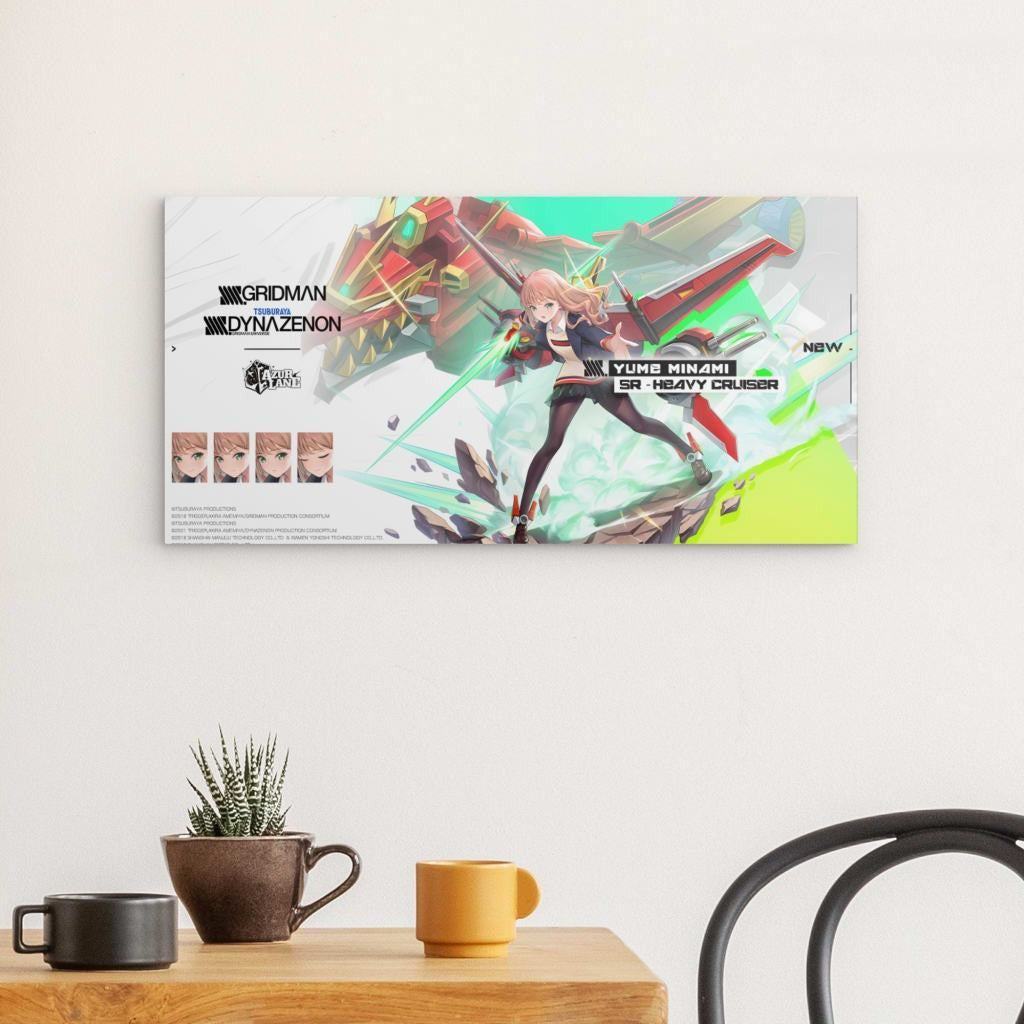 Azur Lane Poster - Event Gridman Yume Minami Poster JLR Design