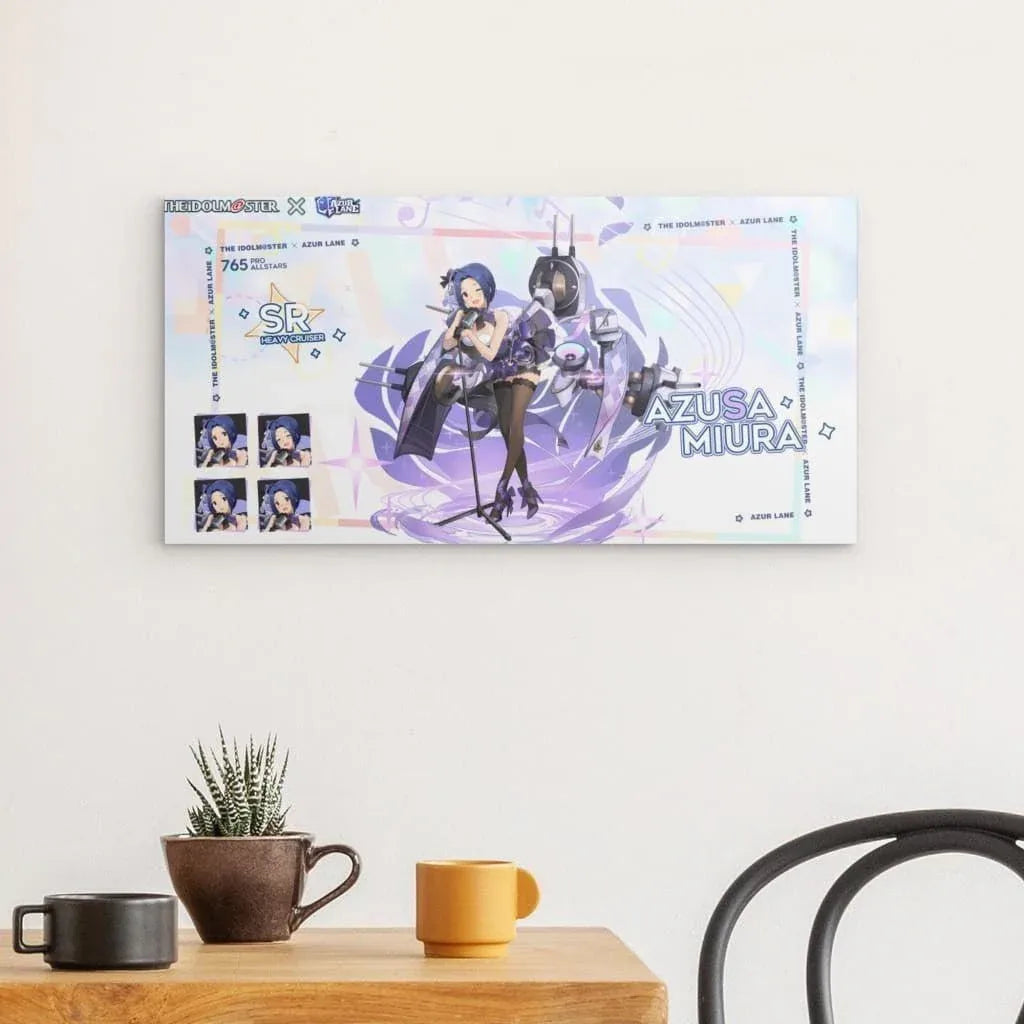 azur-lane-poster-event-idolmaster-azusa-miura-poster-jlr-design-83357 - JLR Design