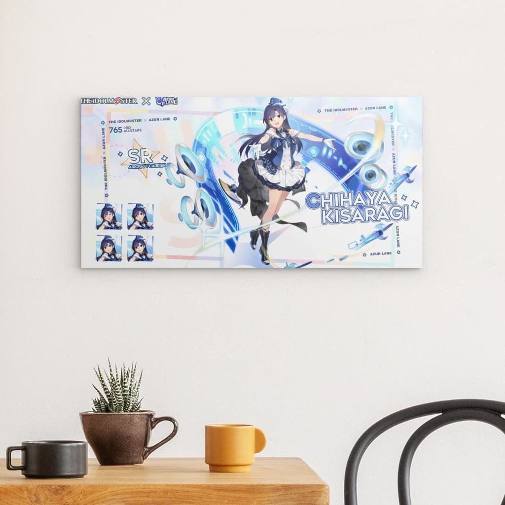 Azur Lane Poster - Event Idolmaster Chihaya Kisaragi Poster JLR Design