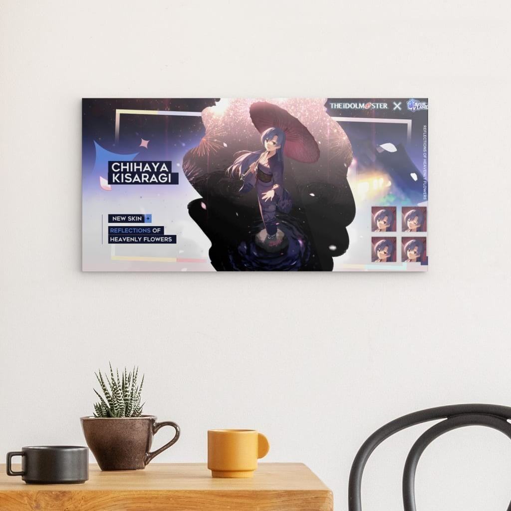 Azur Lane Poster - Event Idolmaster Chihaya Kisaragi Poster JLR Design