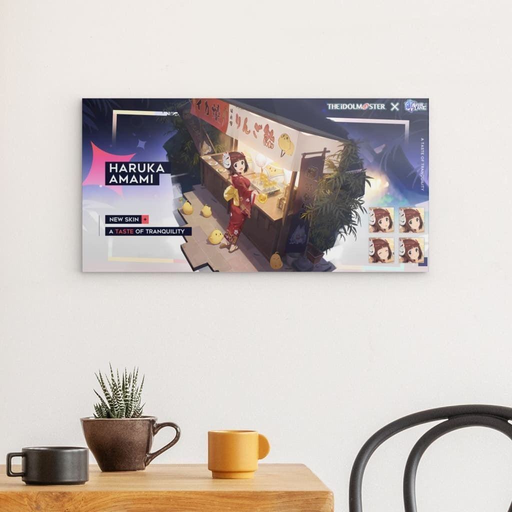 Azur Lane Poster - Event Idolmaster Haruka Amami Poster JLR Design