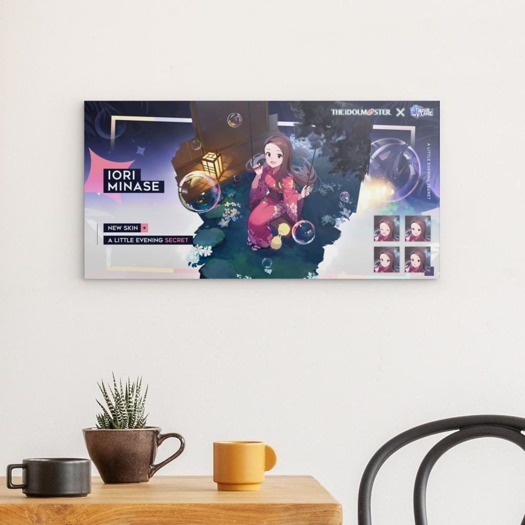 Azur Lane Poster - Event Idolmaster Iori Minase Poster JLR Design