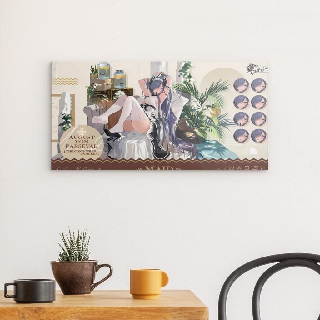 Azur Lane Poster - Event Maid August von Parseval Poster JLR Design