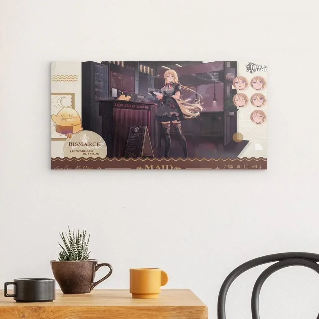 azur-lane-poster-event-maid-bismarck-poster-jlr-design-51467 - JLR Design
