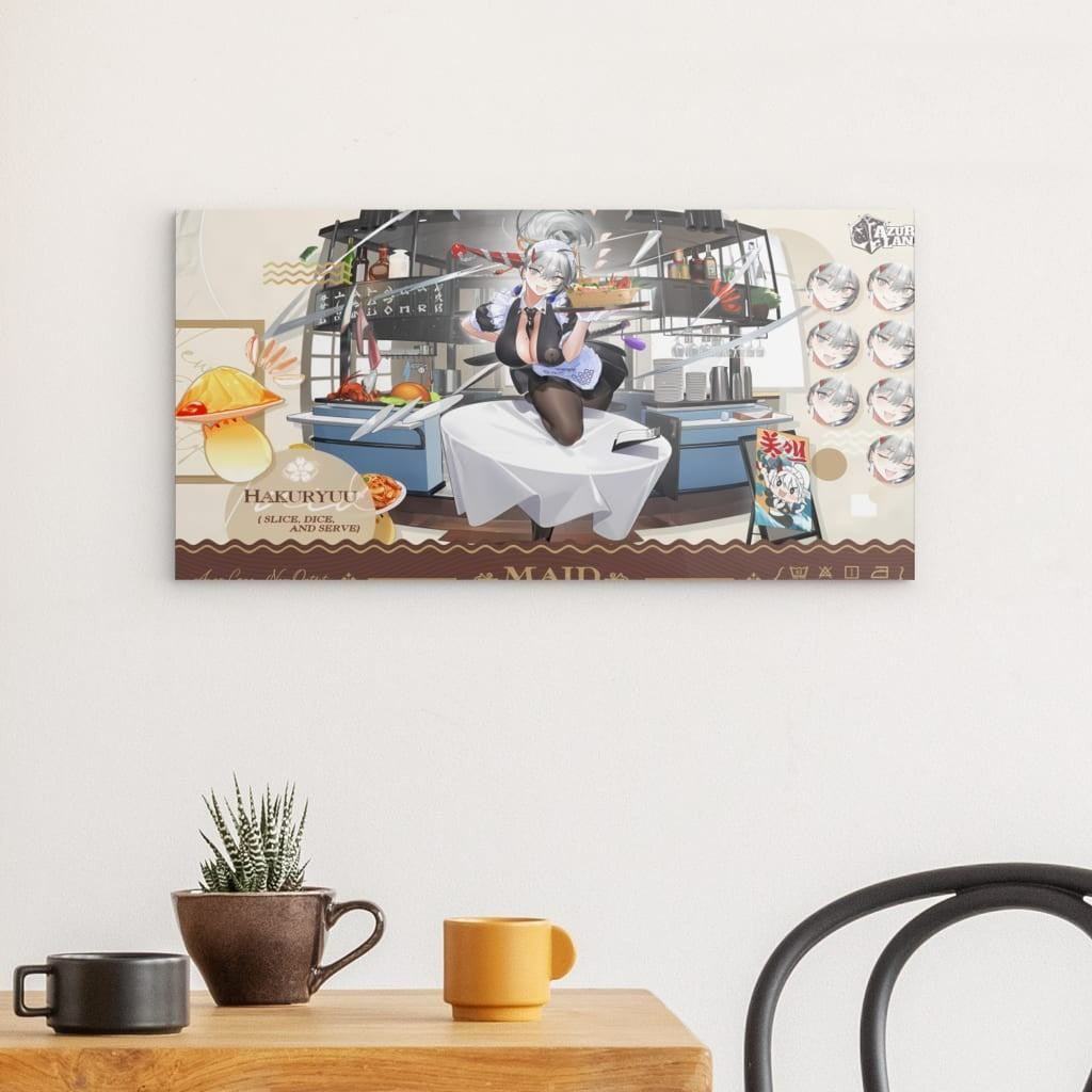 Azur Lane Poster - Event Maid Hakuryuu Poster JLR Design