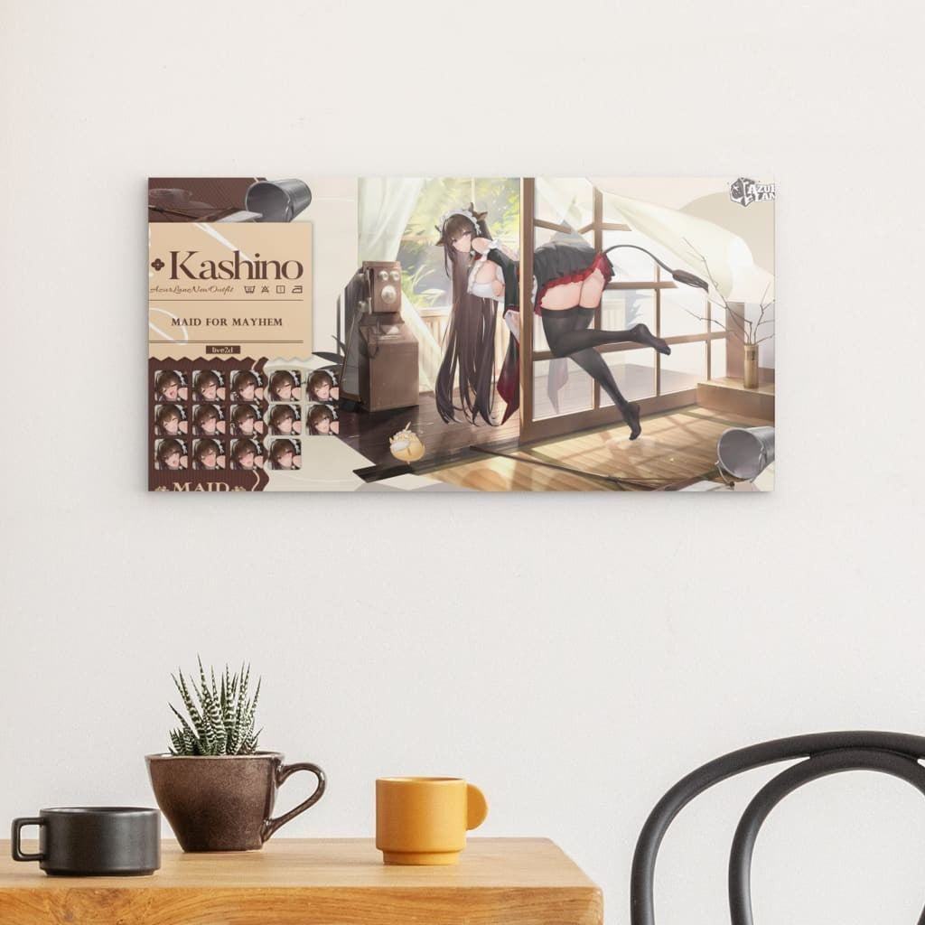 Azur Lane Poster - Event Maid Kashino Poster JLR Design