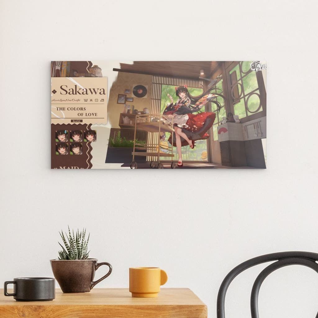 Azur Lane Poster - Event Maid Sakawa Poster JLR Design