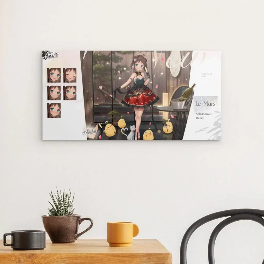 azur-lane-poster-event-party-dress-le-mars-poster-jlr-design-67376 - JLR Design