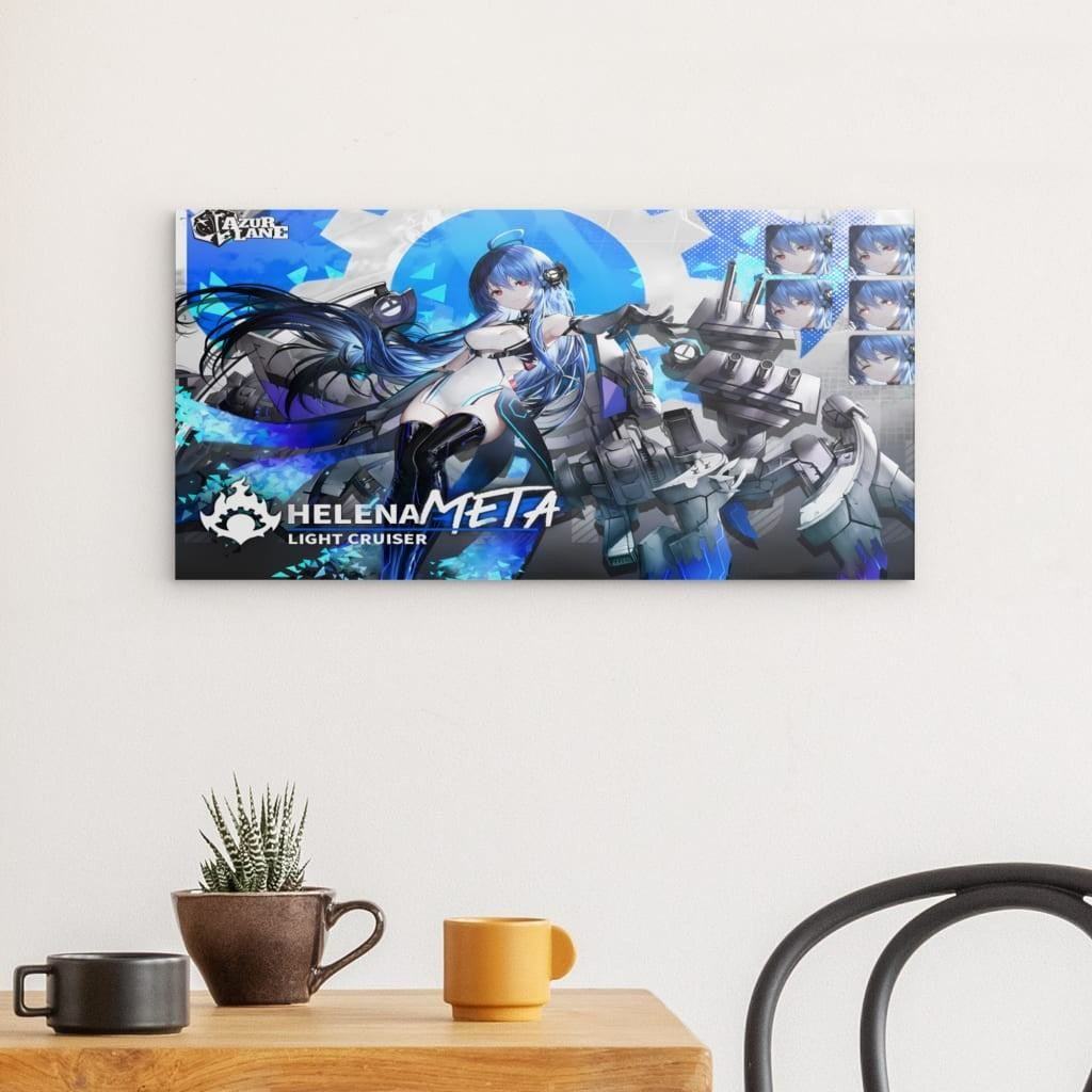 Azur Lane Poster - Helena Meta Light Cruiser Poster JLR Design