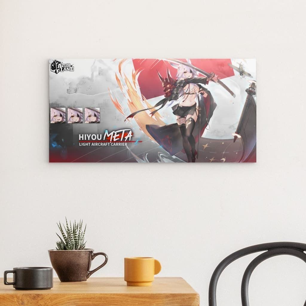 Azur Lane Poster - Hiyou Meta Light Aircraft Carrier Poster JLR Design