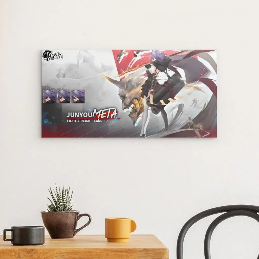 azur-lane-poster-junyou-meta-light-aicract-carrier-poster-jlr-design-77207 - JLR Design