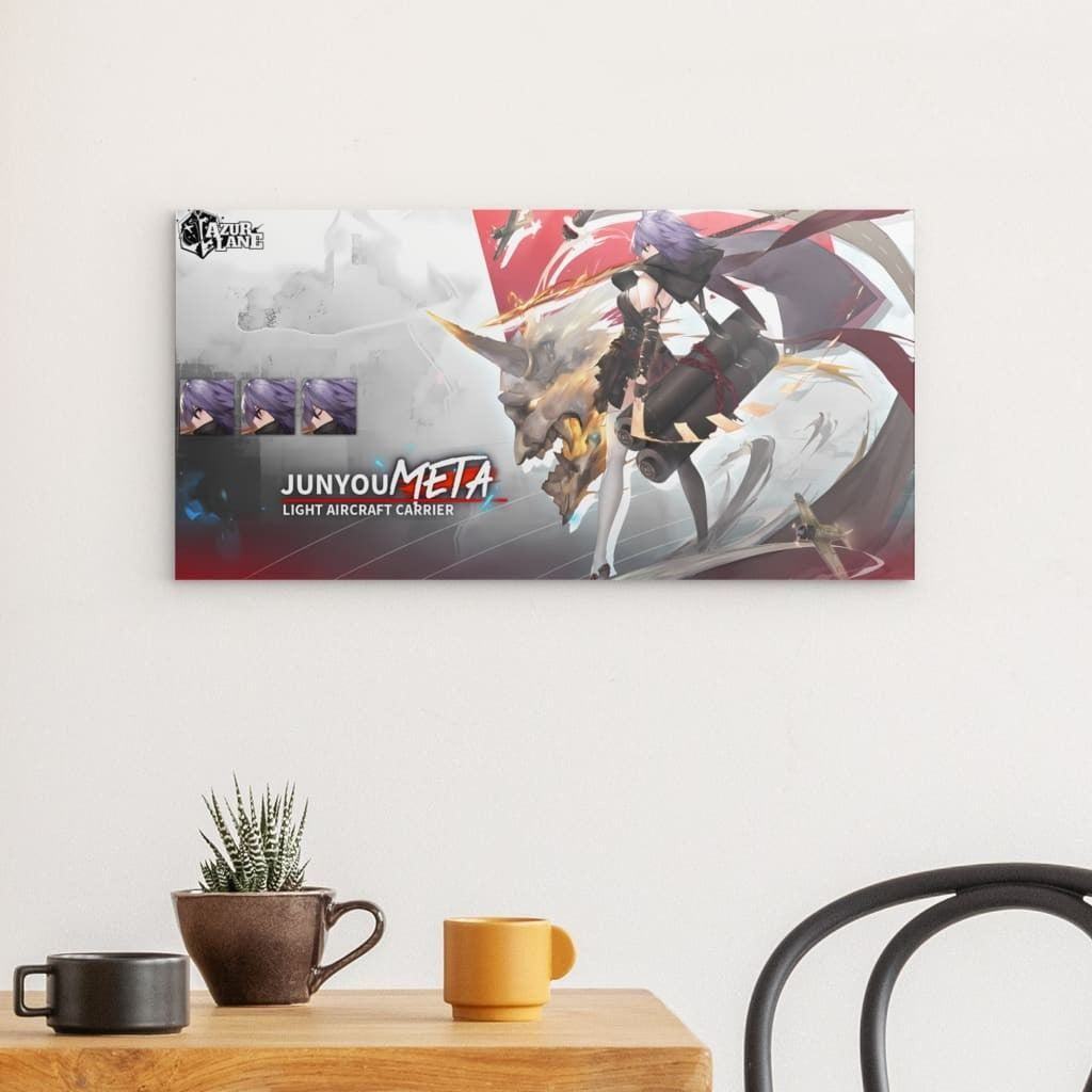 Azur Lane Poster - Junyou Meta Light Aicract Carrier Poster JLR Design