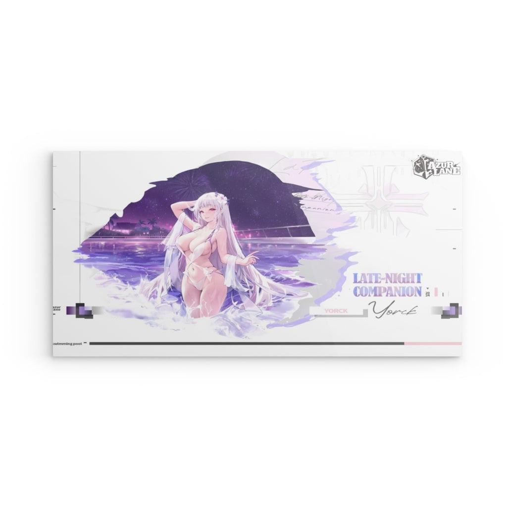 Azur Lane Poster - Late Night Companion Yorck Metal Print JLR Design