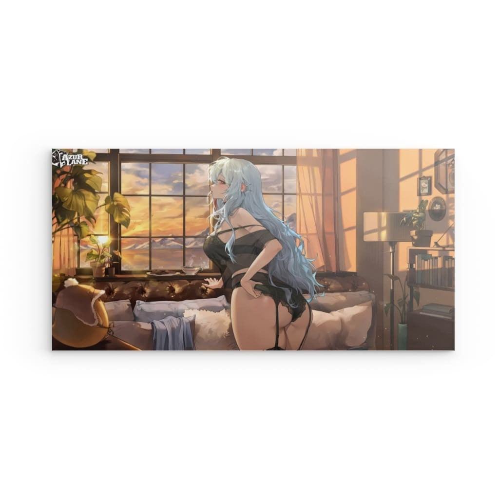 Azur Lane Poster - Lingerie Tallinn Metal Print JLR Design