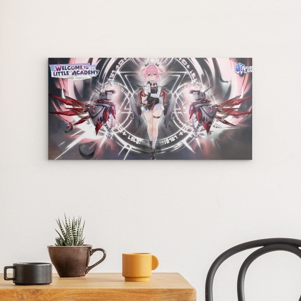 Azur Lane Poster - Little Academy Z43 Metal Print JLR Design