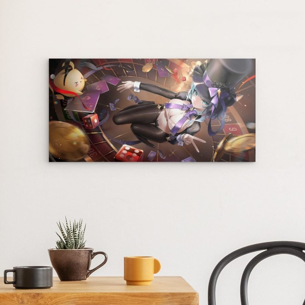 Azur Lane Poster - Magical Cheshire Metal Print JLR Design