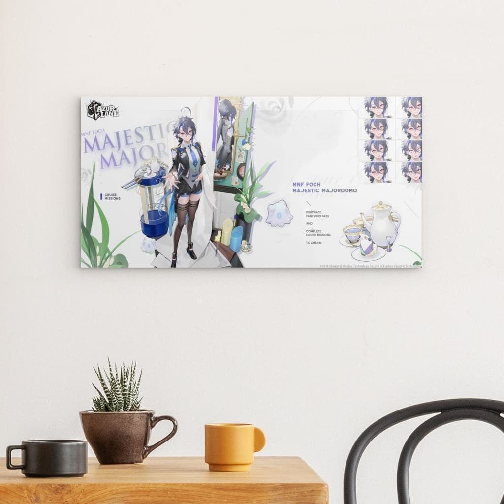 Azur Lane Poster - Majestic Majordomo Foch Poster JLR Design