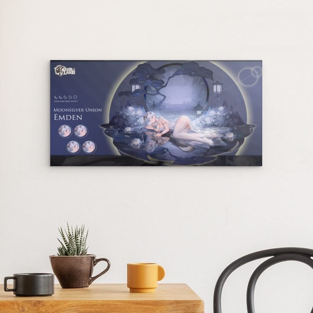 Azur Lane Poster - Moonsilver Union Emden Poster JLR Design