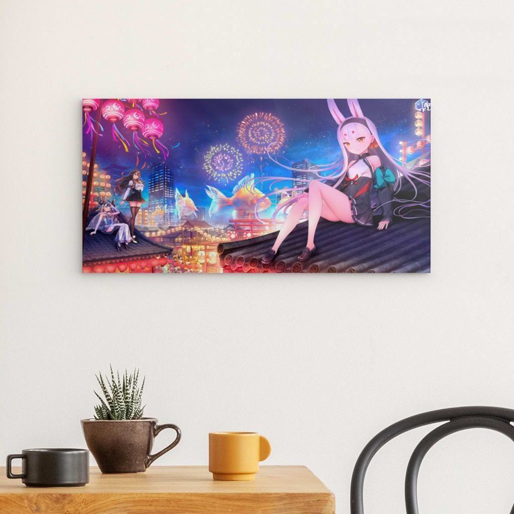 Azur Lane Poster - New Year Festival Poster JLR Design