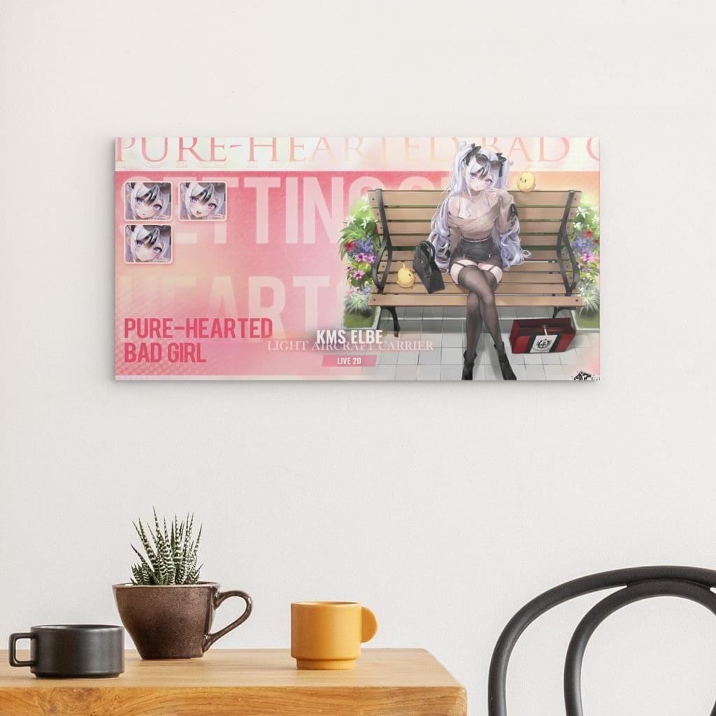 Azur Lane Poster - Pure Hearted Bad Girl Elbe Poster JLR Design