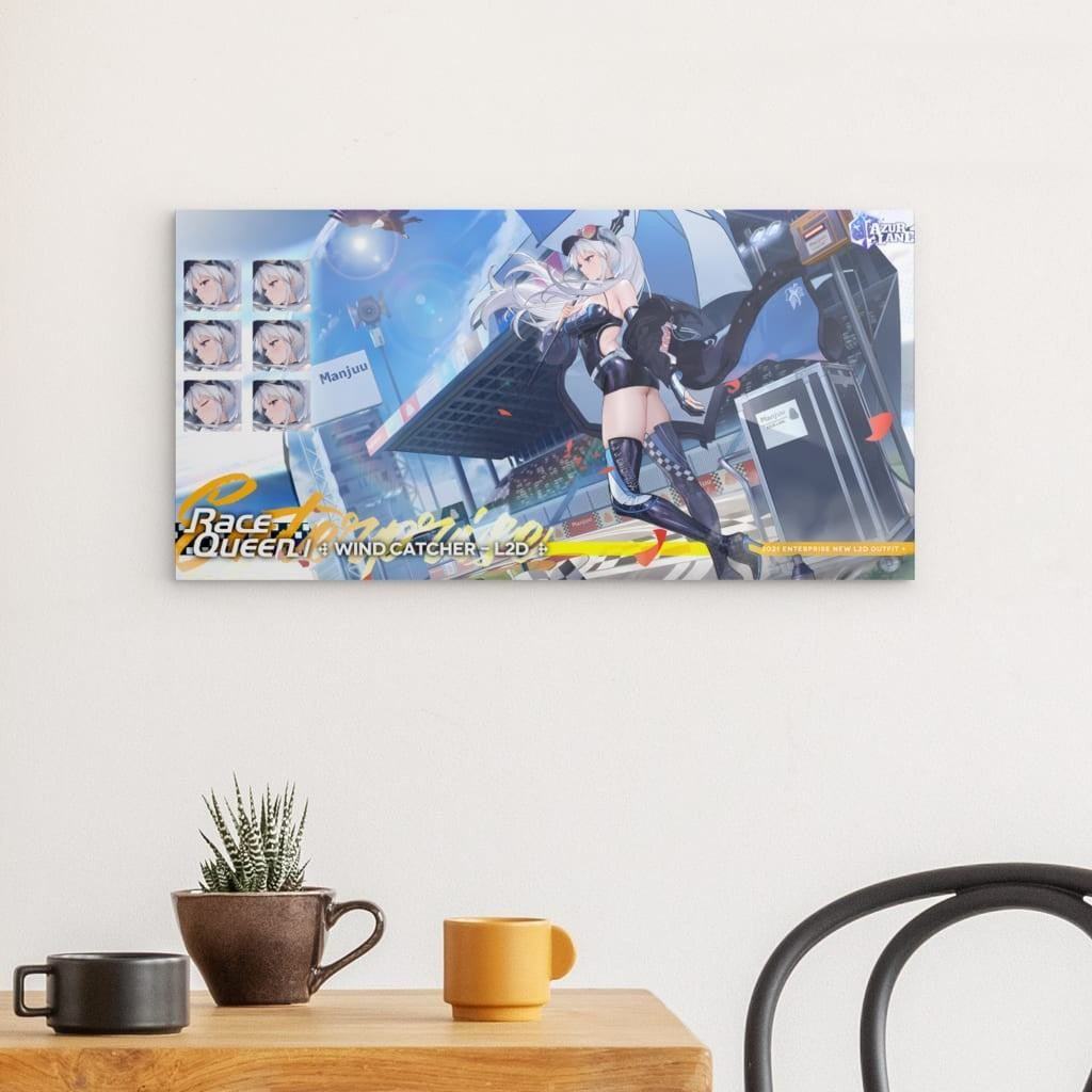 Azur Lane Poster - Race Queen Enterprise Poster JLR Design