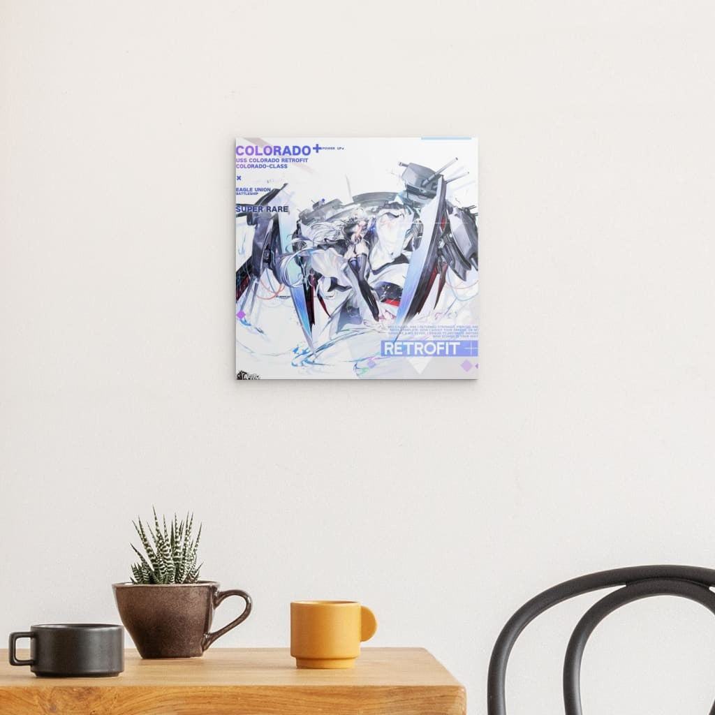 Azur Lane Poster - Retrofit Colorado Metal Print JLR Design