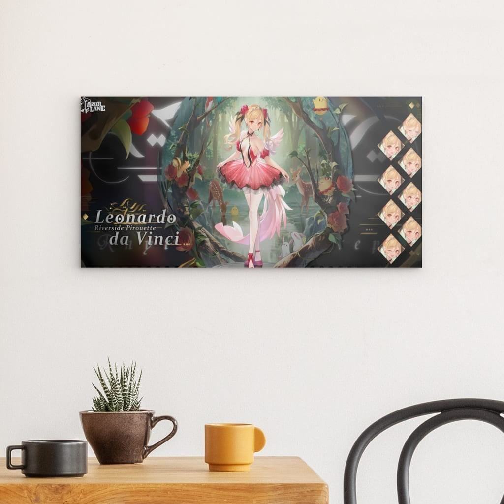 Azur Lane Poster - Riverside Pirouette Leonardo da Vinci Poster JLR Design