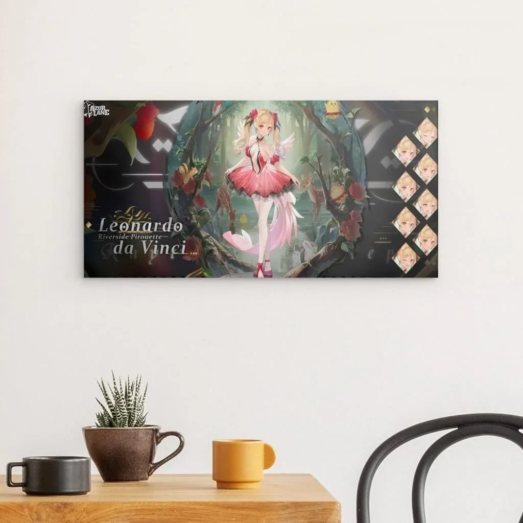 Azur Lane Poster - Riverside Pirouette Leonardo da Vinci Poster JLR Design