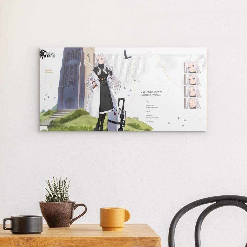 Azur Lane Poster - Saintly Wings Yorktown Poster JLR Design