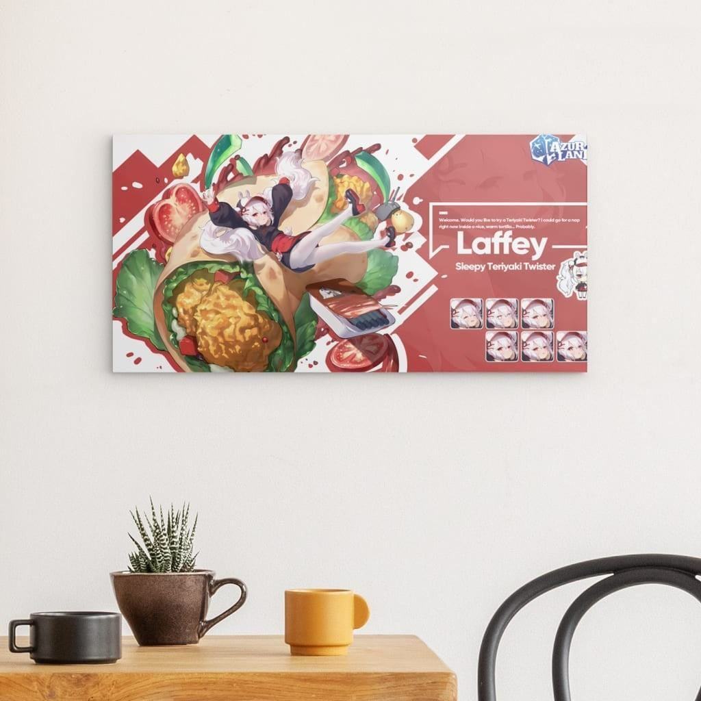 Azur Lane Poster - Sleepy Teriyaki Twister Laffey Poster JLR Design