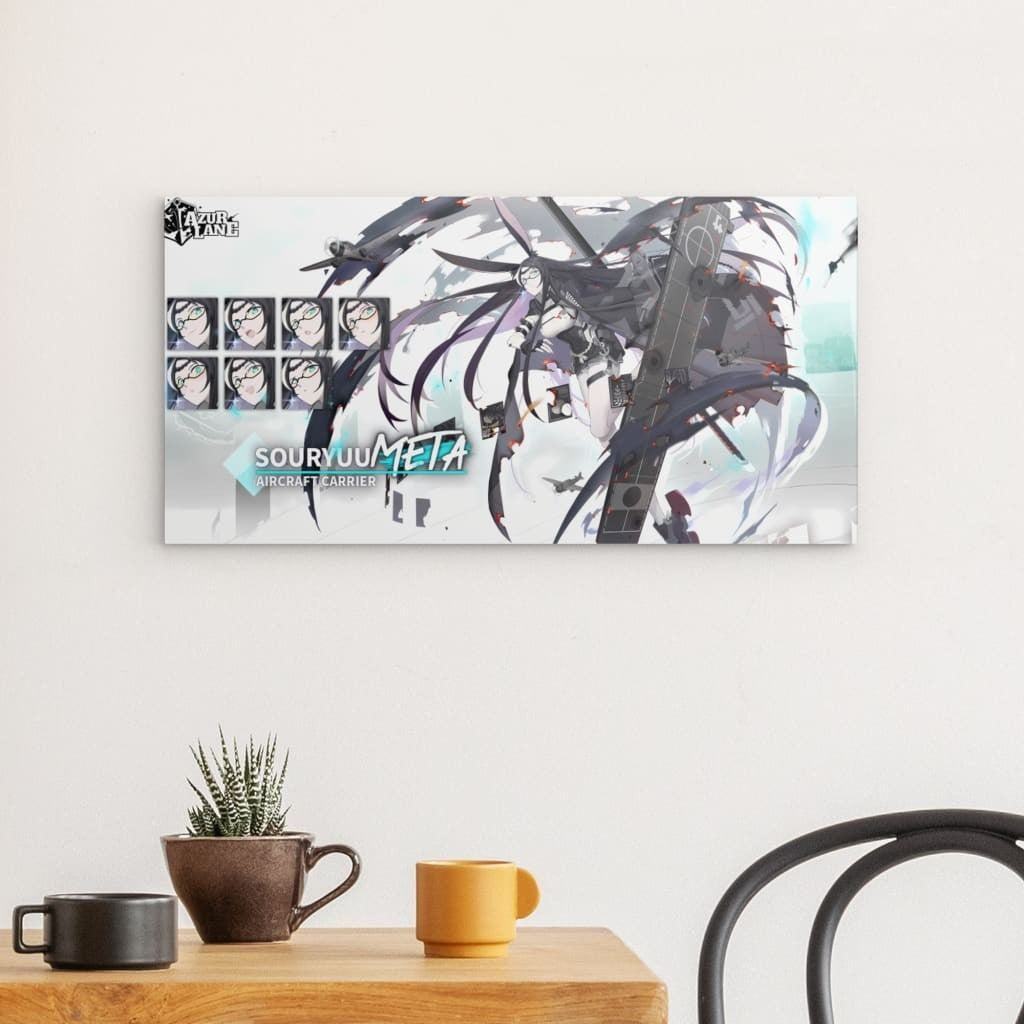 Azur Lane Poster - Souryuu Meta Aircraft Carrier Poster JLR Design