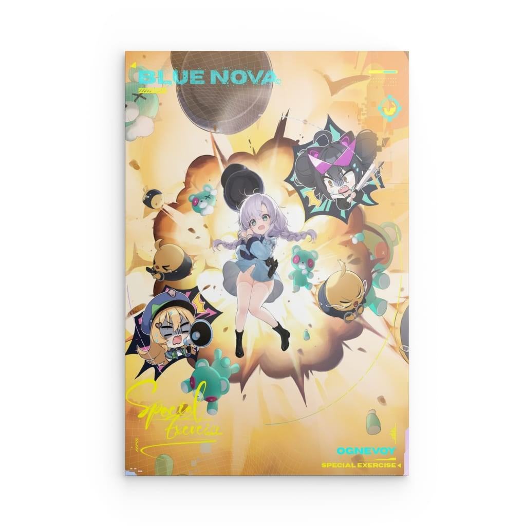 Azur Lane Poster - Special Exercise Ognevoy Metal Print JLR Design