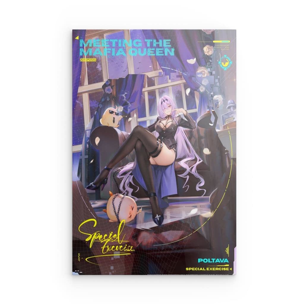 Azur Lane Poster - Special Exercise Poltava Metal Print JLR Design