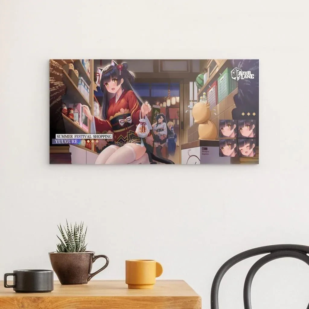 azur-lane-poster-summer-festival-shopping-yuugure-poster-jlr-design-90202 - JLR Design