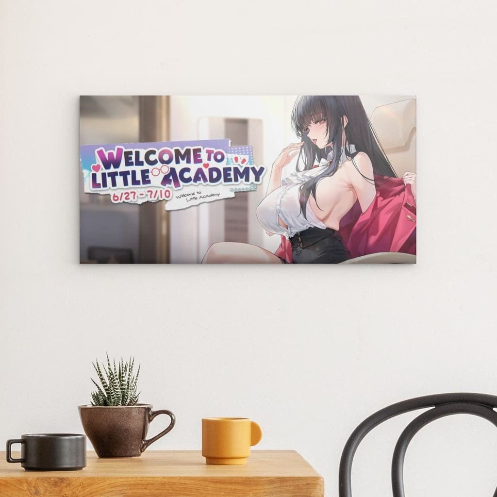 Azur Lane Poster - Welcome to Little Academy Metal Print JLR Design