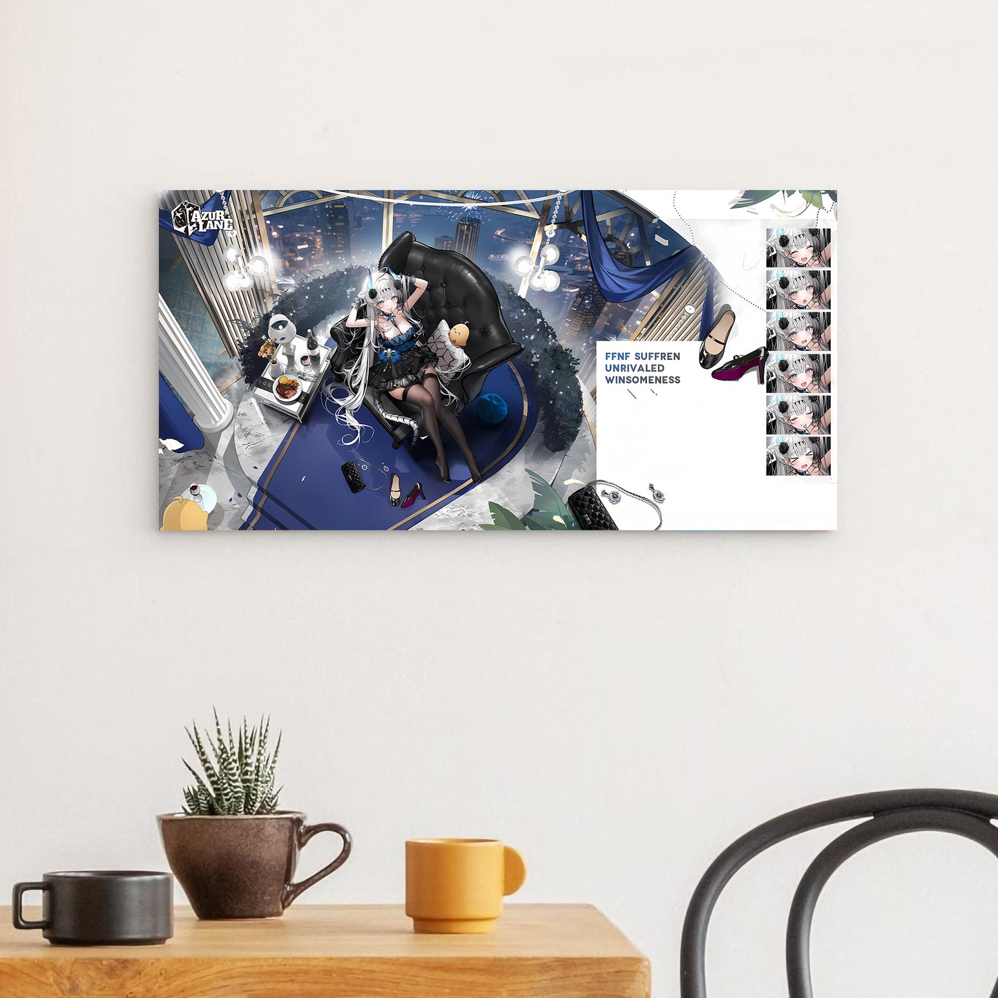 Azur Lane Wanddekoration - FFNF Suffren Unrivaled Winsomeness Poster JLR Design