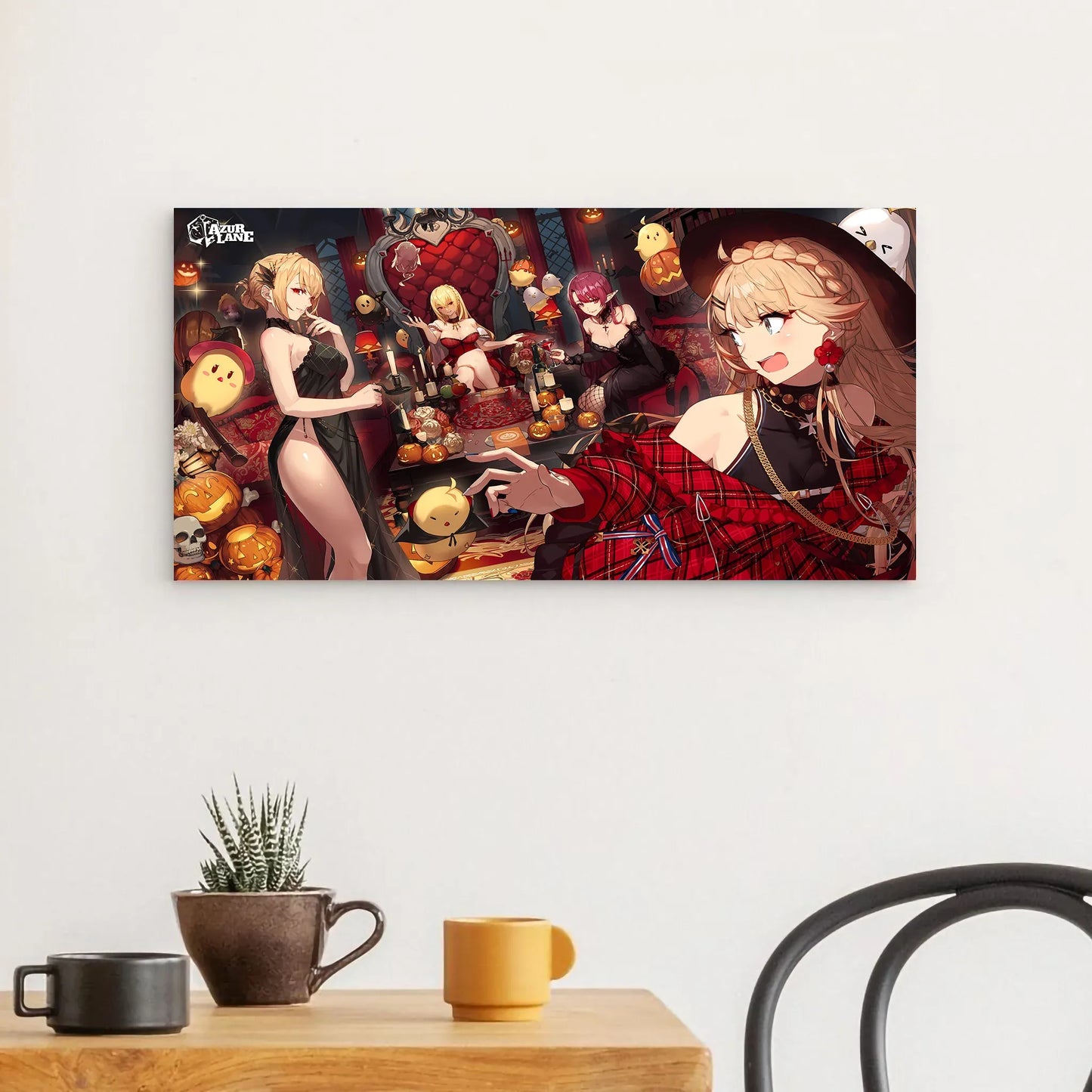 azur-lane-wanddekoration-halloween-party-of-four-poster-jlr-design-74128 - JLR Design