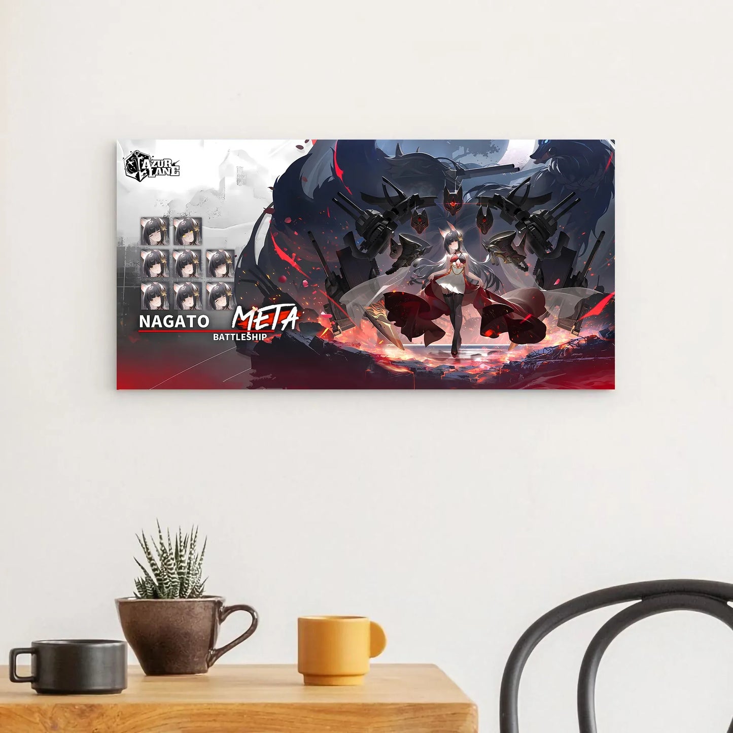 azur-lane-wanddekoration-nagato-meta-poster-jlr-design-70501 - JLR Design