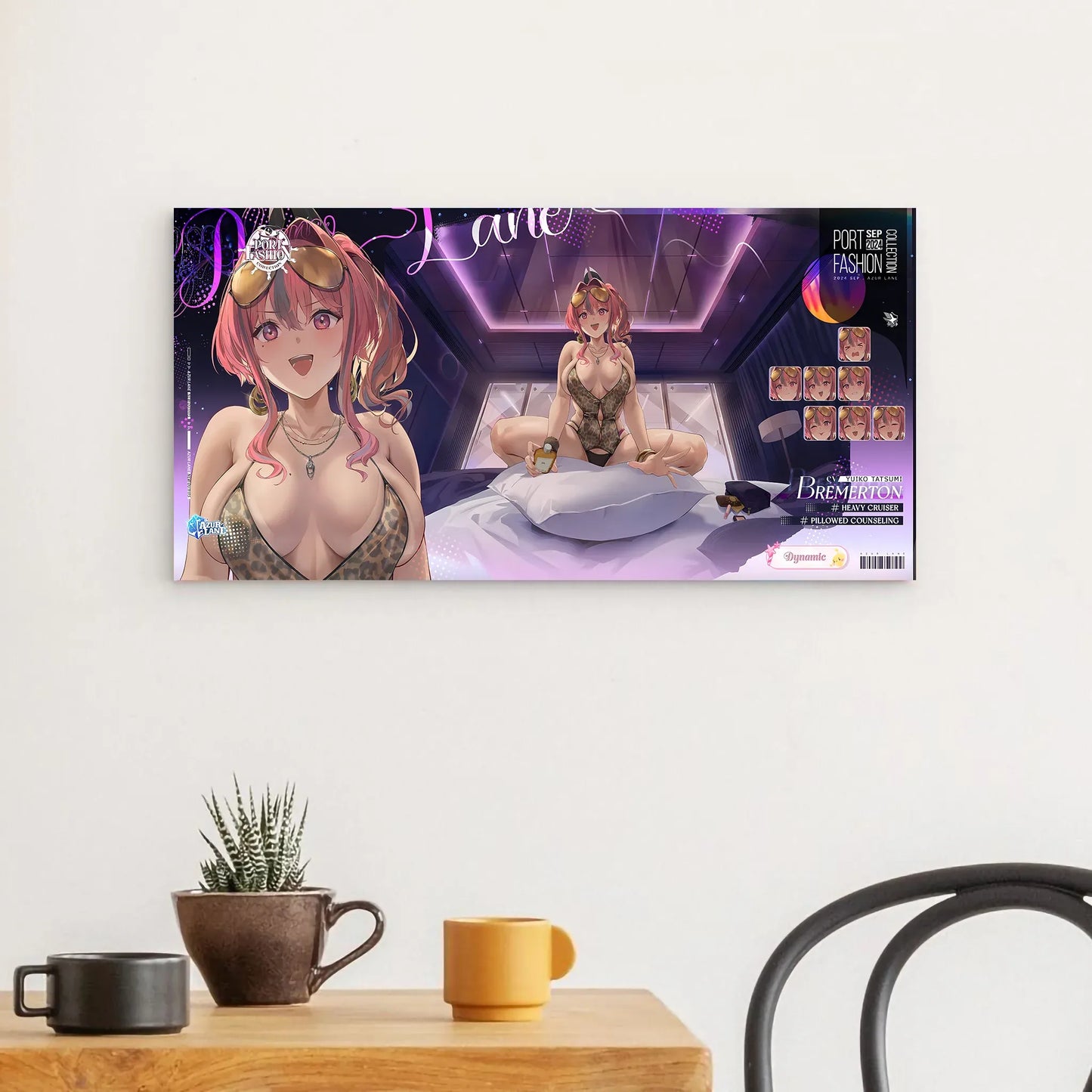 azur-lane-wanddekoration-port-fashion-bremerton-pillowed-counseling-poster-jlr-design-95605 - JLR Design