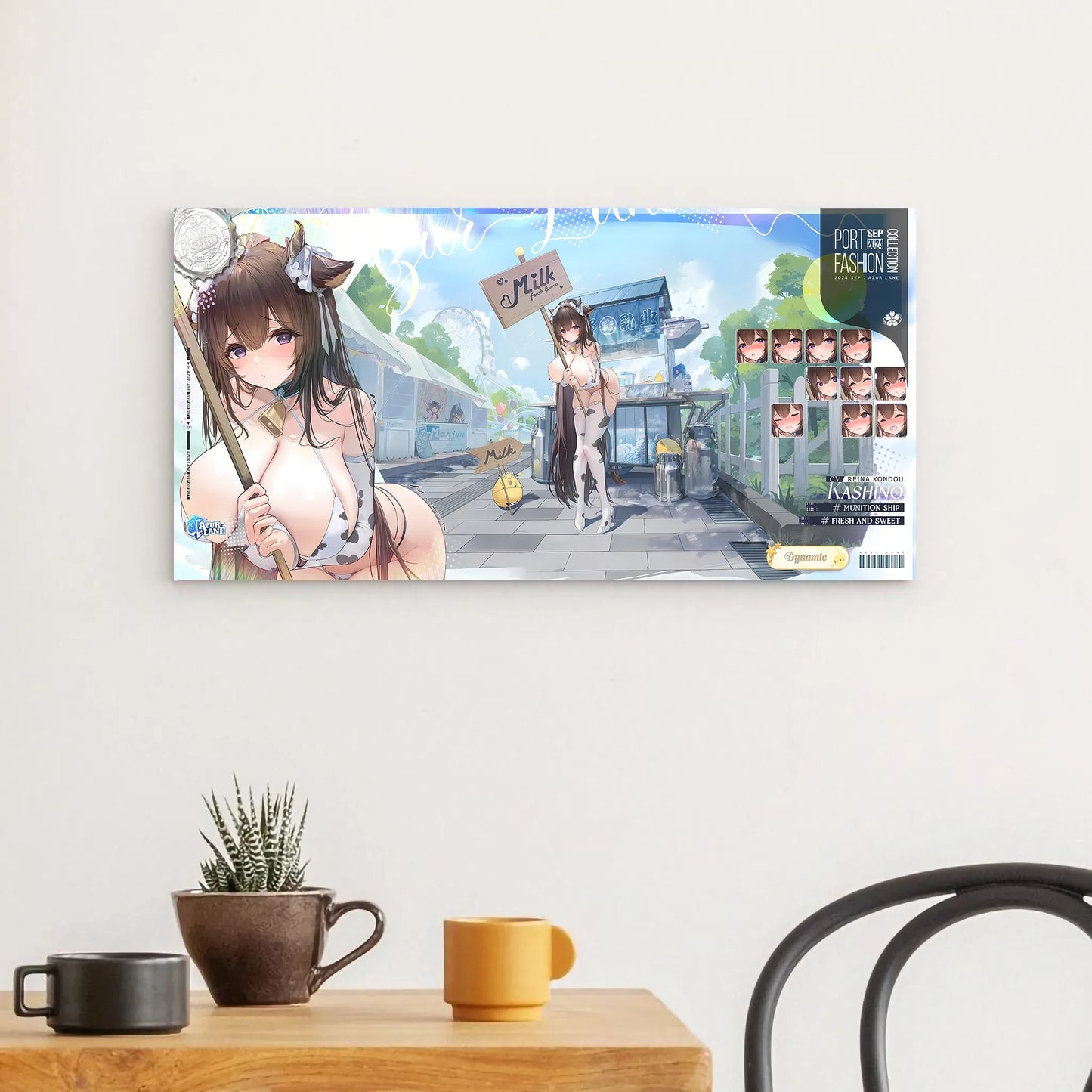 azur-lane-wanddekoration-port-fashion-fresh-and-sweet-kashino-poster-jlr-design-71415 - JLR Design
