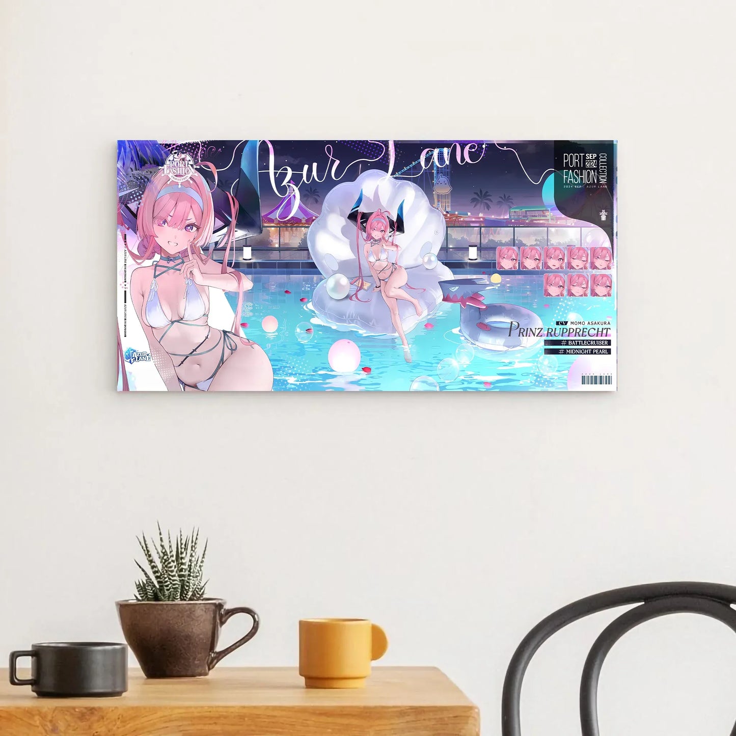 azur-lane-wanddekoration-port-fashion-midnight-pearl-prinz-rupprecht-poster-jlr-design-20821 - JLR Design