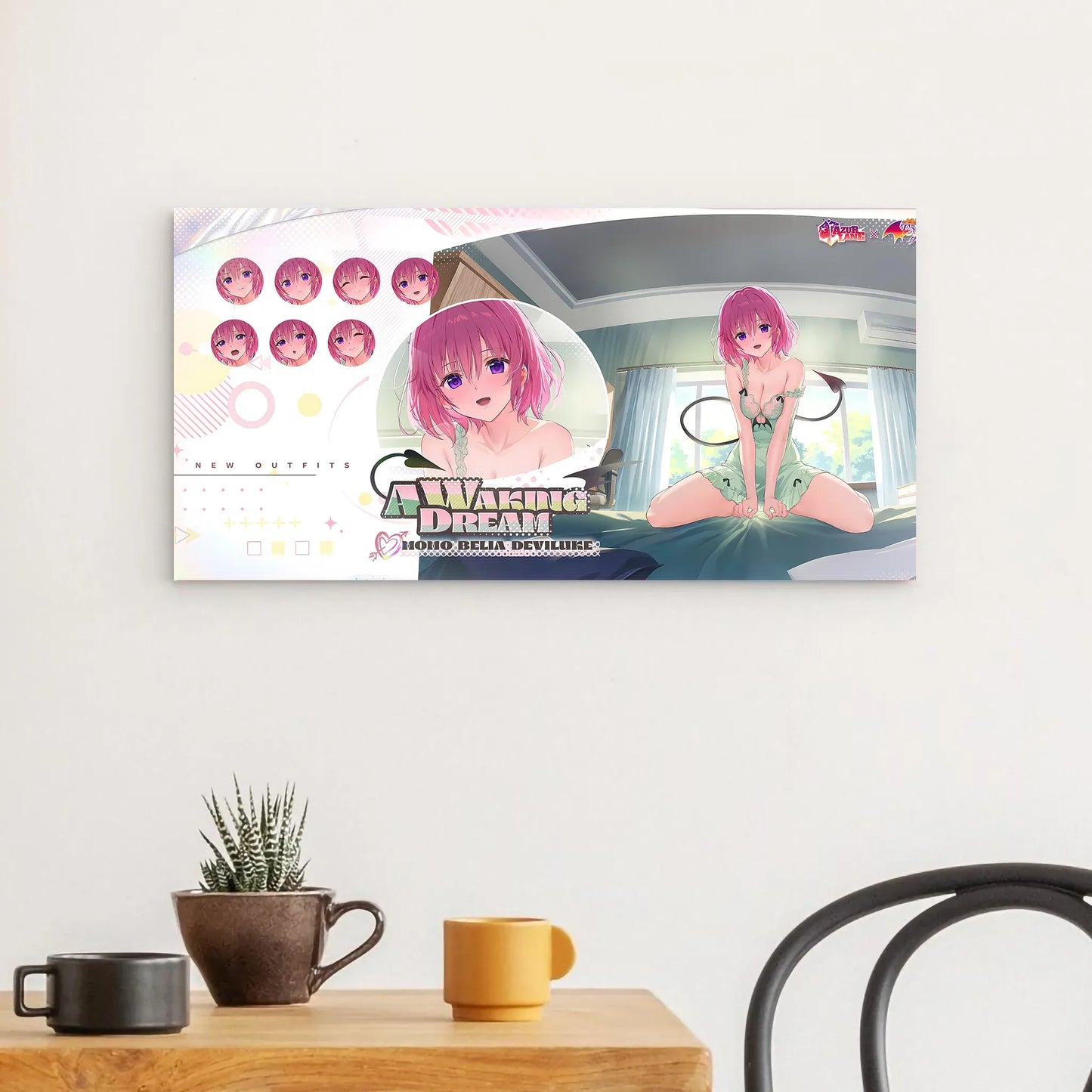 azur-lane-wanddekoration-to-love-ru-a-waking-dream-momo-belia-deviluke-poster-jlr-design-62999 - JLR Design
